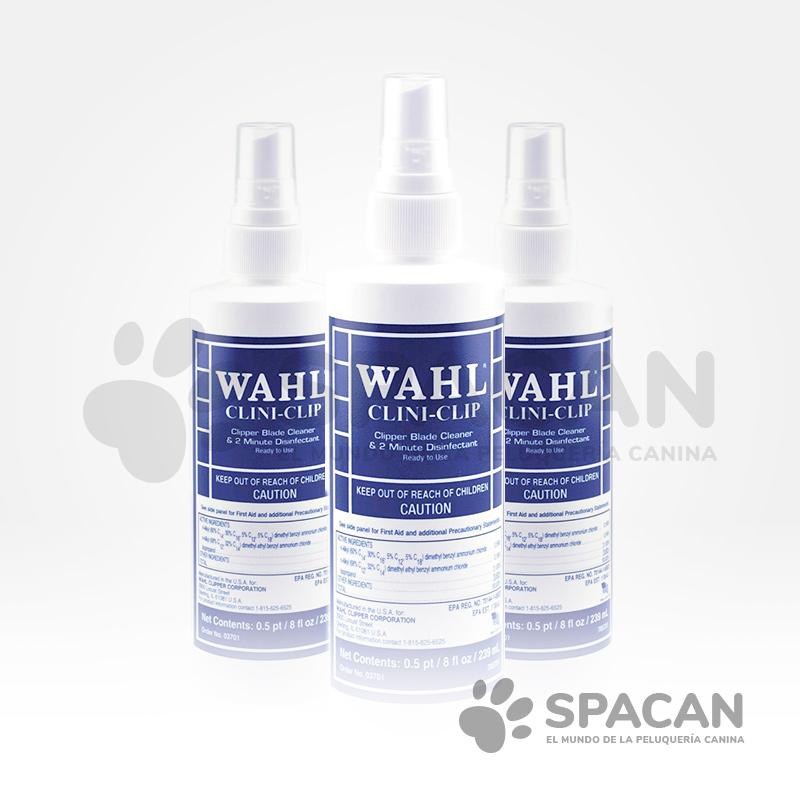 wahl clini clip cleaner and disinfectant